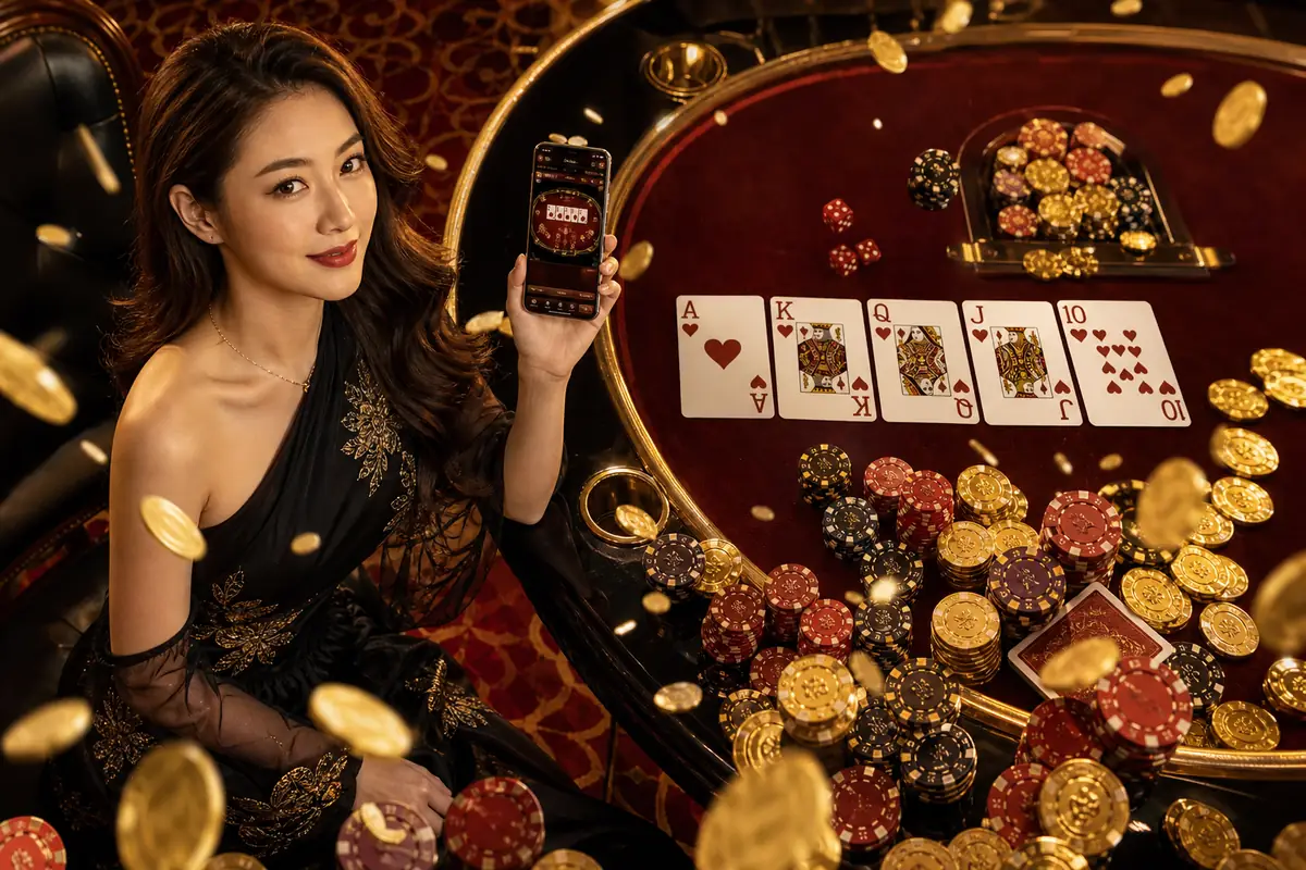 bd80 Casino লাইভ ব্যাকারাট টেবিল গেমপ্লে